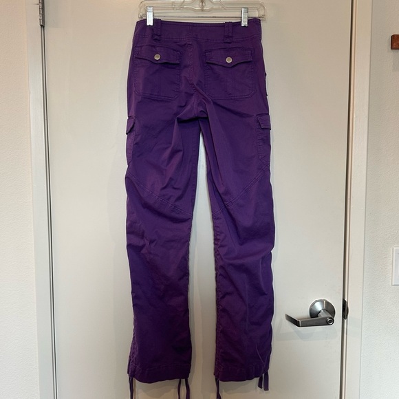 I.AM.GIA Women’s Deadstock Purple Ryder Cargo Pants / Trousers size XS - Picture 9 of 9